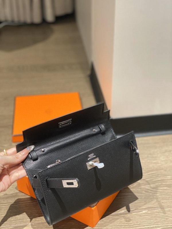 Сумка клат кожаная Kelly Pocket 19 см фото 6