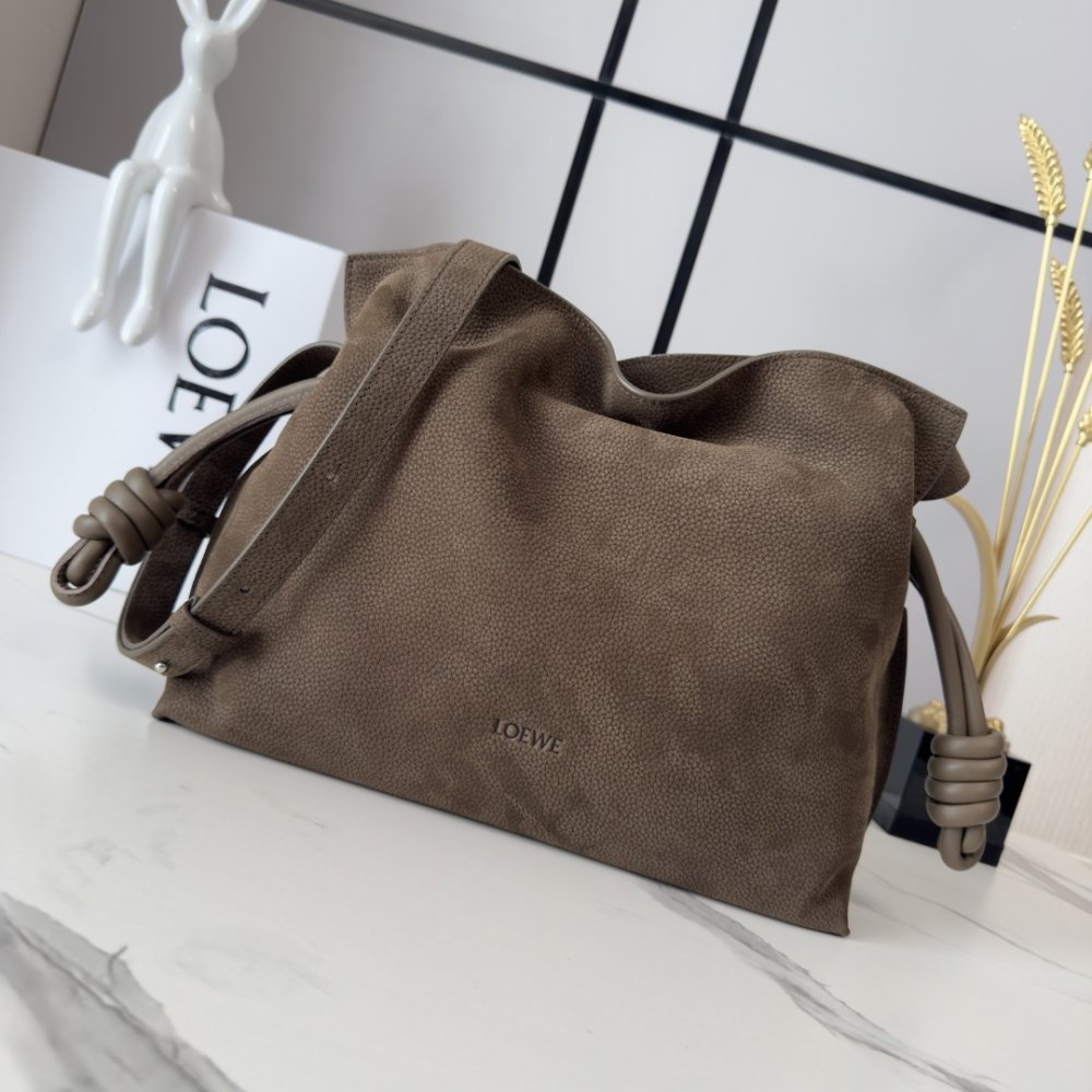 A bag clutch Flamenco 30 cm of grained skin