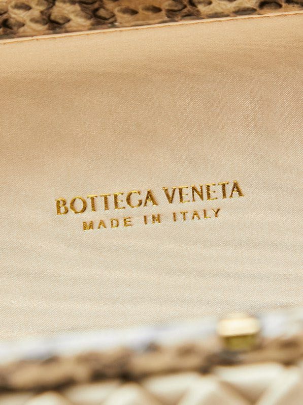 Сумка клатч Knot 20 см (отделка из змеиной кожи) фото 2