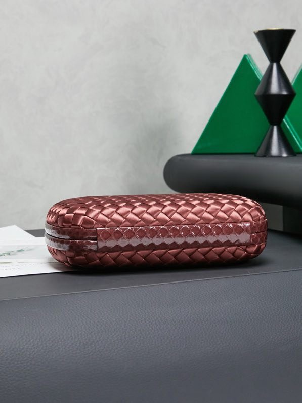 Сумка клатч Knot 20 см (отделка из змеиной кожи) фото 3