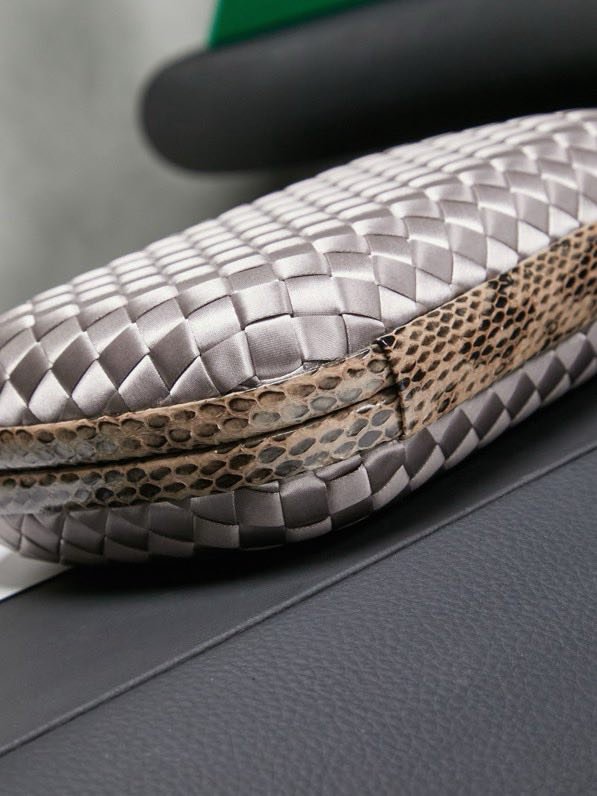 Сумка клатч Knot 20 см (отделка из змеиной кожи) фото 3