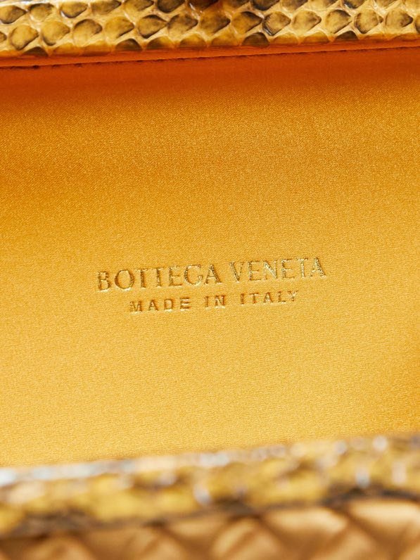 Сумка клатч Knot 20 см (отделка из змеиной кожи) фото 4