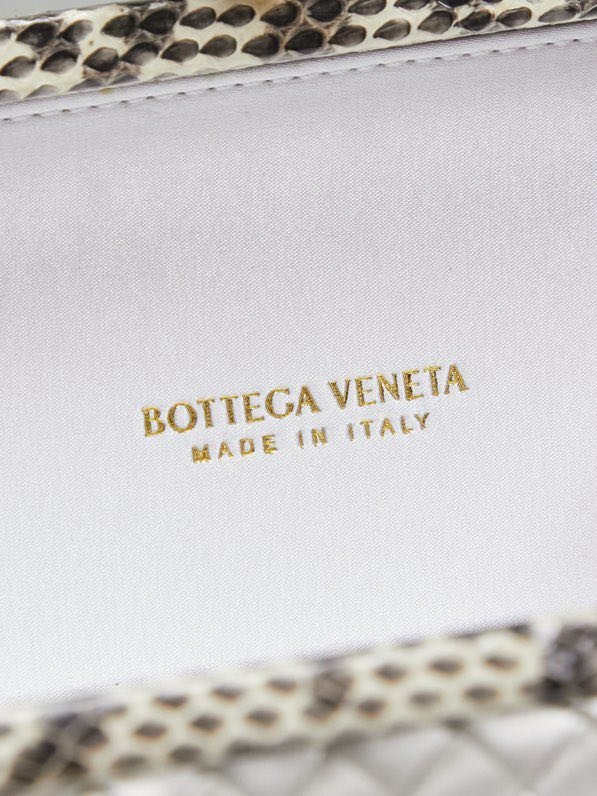 Сумка клатч Knot 20 см (отделка из змеиной кожи) фото 5