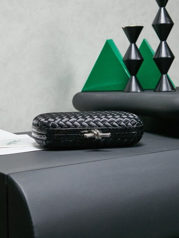 Сумка клатч Knot 20 см (обробка з зміїної шкіри) фото 5