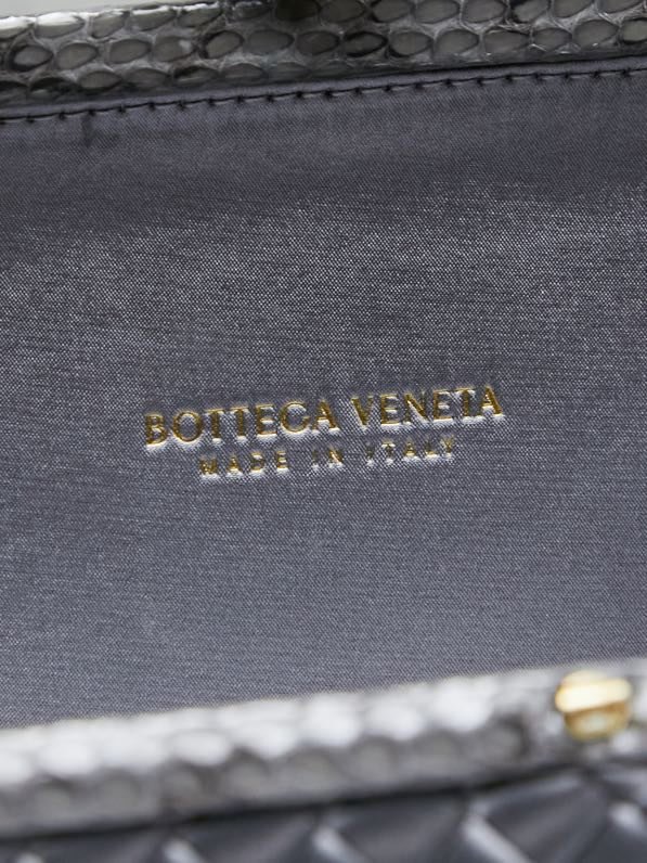 Сумка клатч Knot 20 см (отделка из змеиной кожи) фото 6