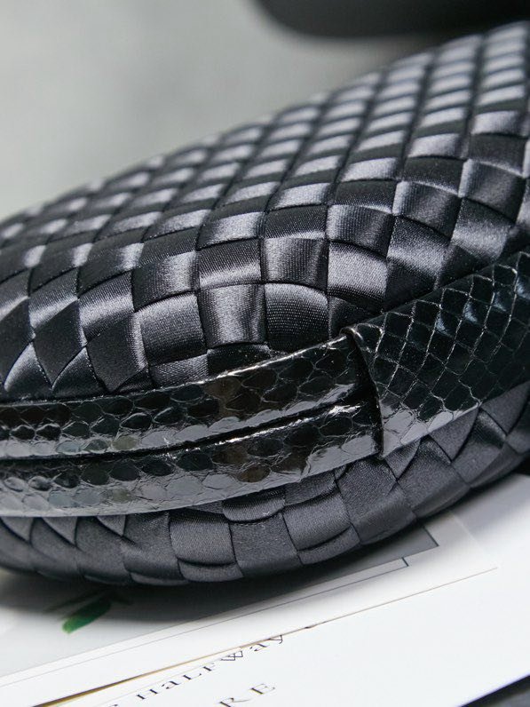 Сумка клатч Knot 20 см (обробка з зміїної шкіри) фото 6