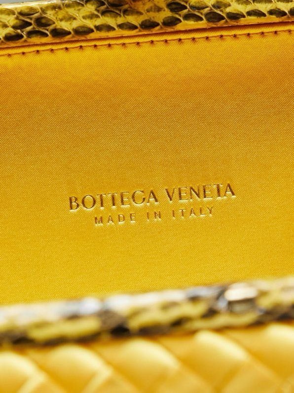 Сумка клатч Knot 20 см (отделка из змеиной кожи) фото 8