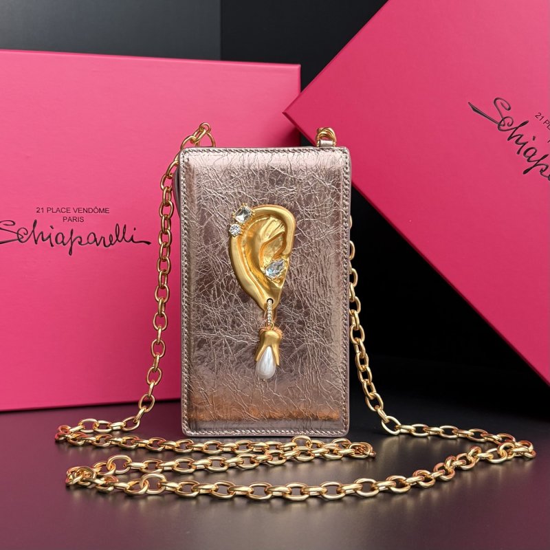 Сумка клатч кожаная 18 см