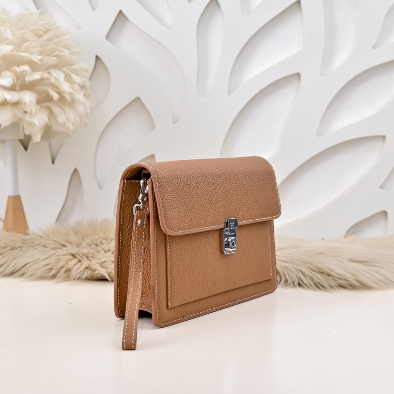 Сумка клатч кожаная мужская 25 см фото 2