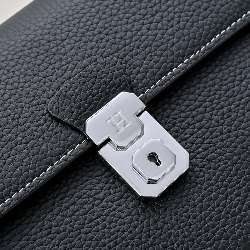 Сумка клатч кожаная мужская 25 см фото 4