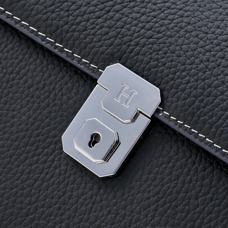 Сумка клатч кожаная мужская 25 см фото 6