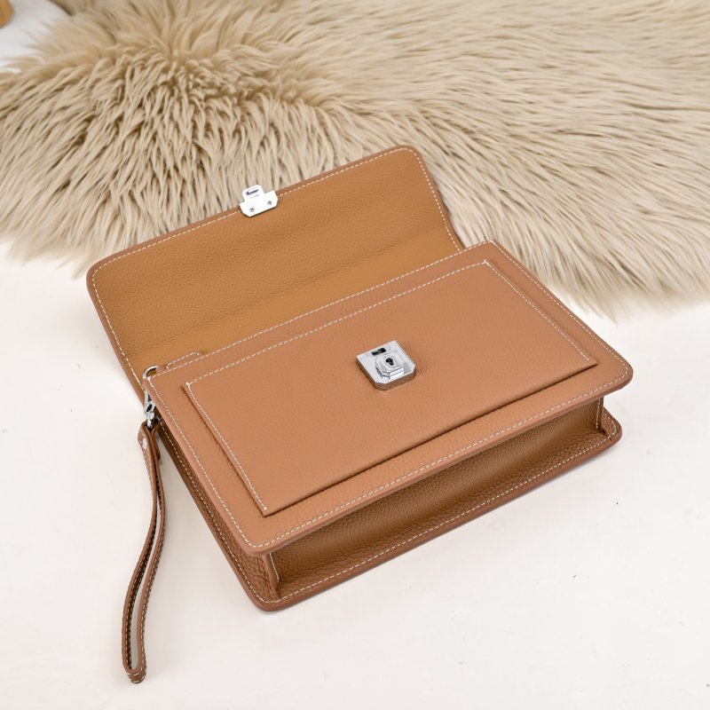 Сумка клатч кожаная мужская 25 см фото 7