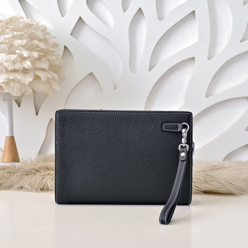 Сумка клатч кожаная мужская 27 см фото 3