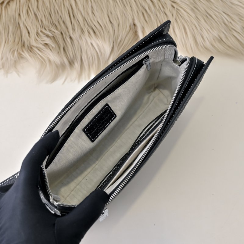 Сумка клатч кожаная мужская 27 см фото 9