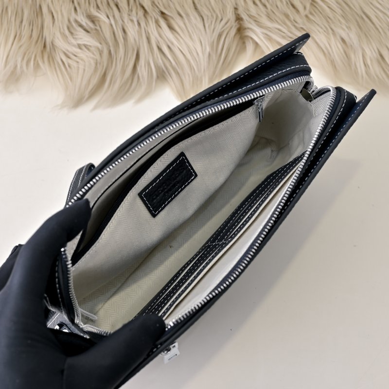 Сумка клатч кожаная мужская 27 см фото 9