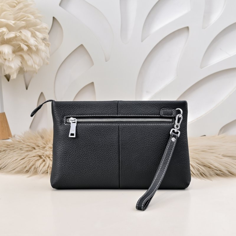 Сумка клатч кожаная мужская 28 см фото 3