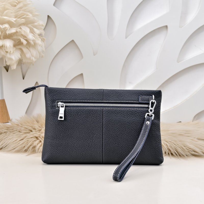 Сумка клатч кожаная мужская 28 см фото 3