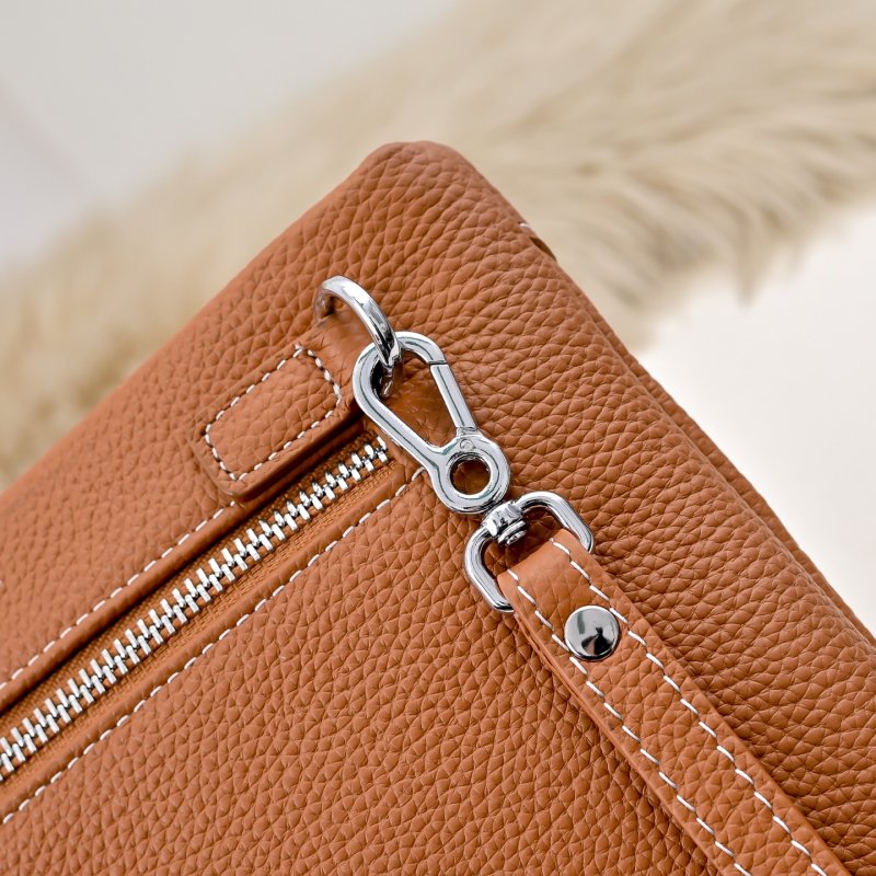 Сумка клатч кожаная мужская 28 см фото 5