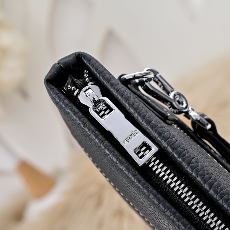 Сумка клатч кожаная мужская 28 см фото 6