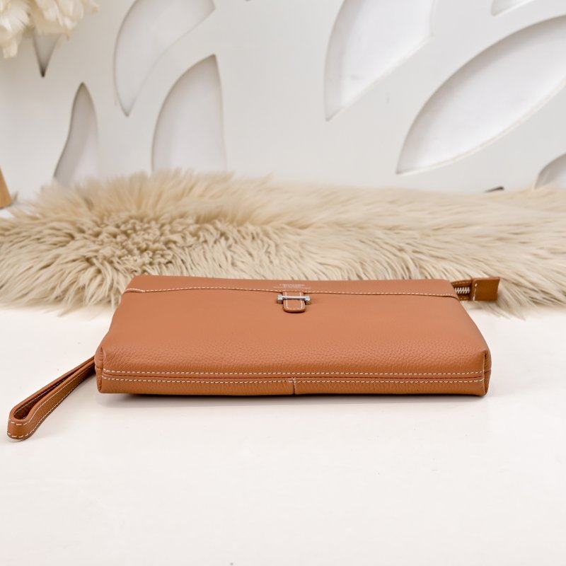 Сумка клатч кожаная мужская 28 см фото 7