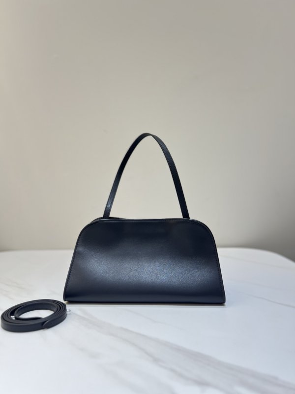 Сумка клатч Peggy женская кожаная 28 см в черном цвете