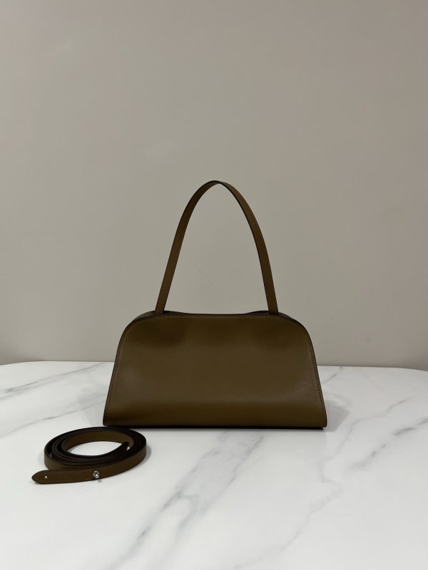 Сумка клатч Peggy женская кожаная 28 см в цвете мохово зеленый