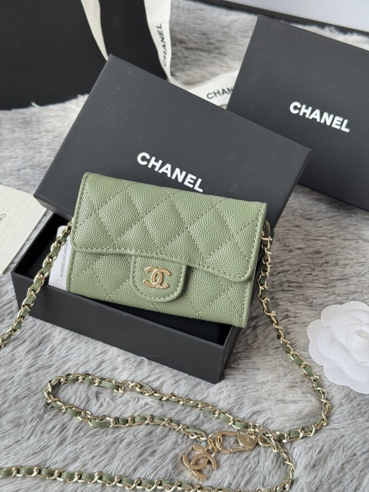 Сумка кошелек на цепочке фото 2