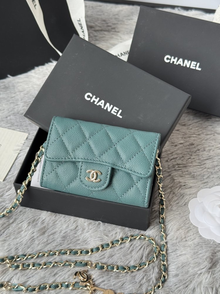 Сумка кошелек на цепочке фото 2