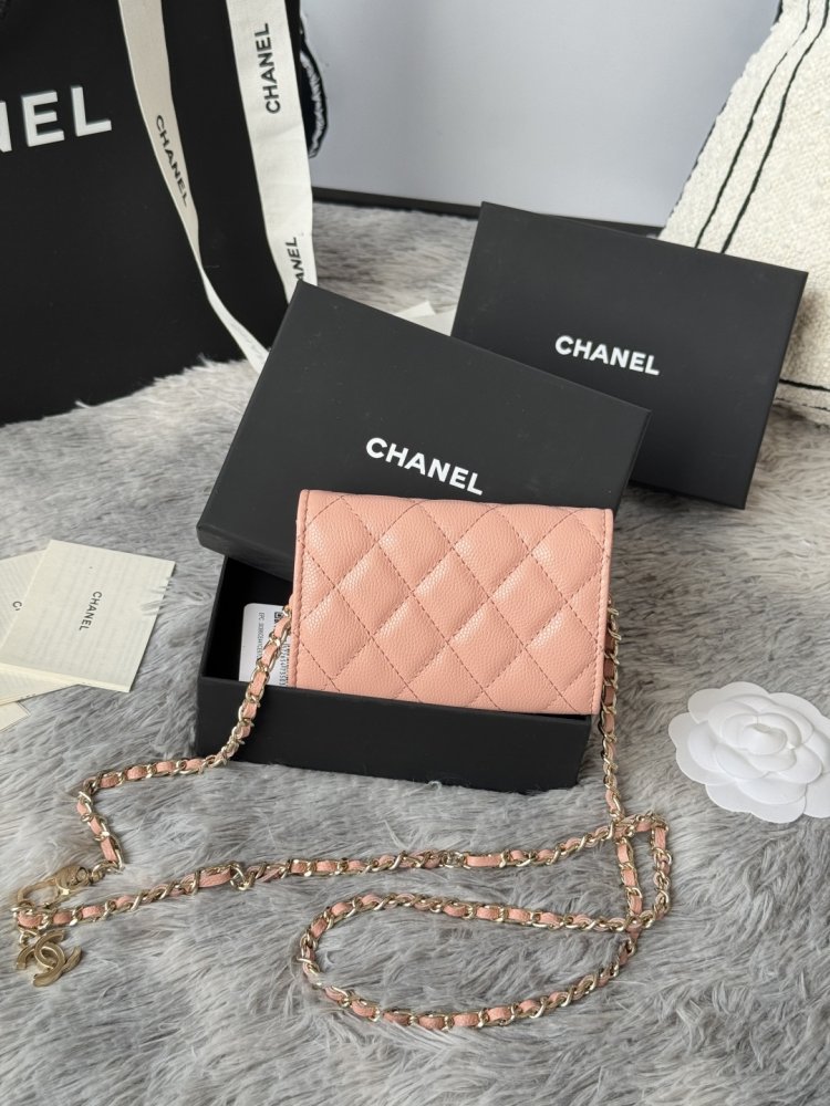 Сумка кошелек на цепочке фото 3