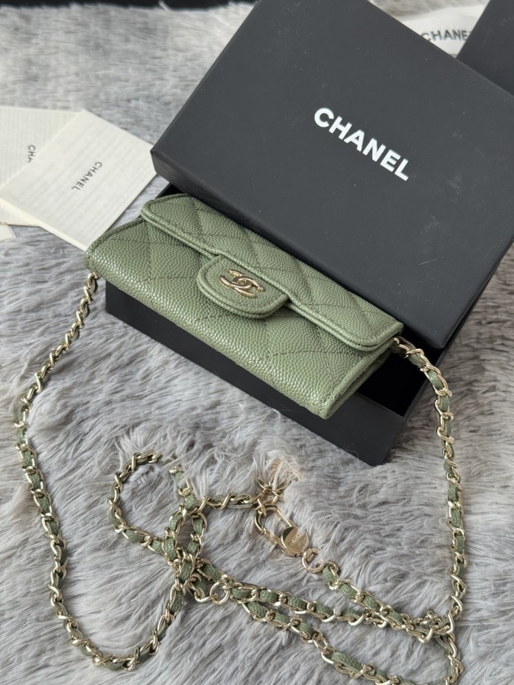 Сумка кошелек на цепочке фото 5