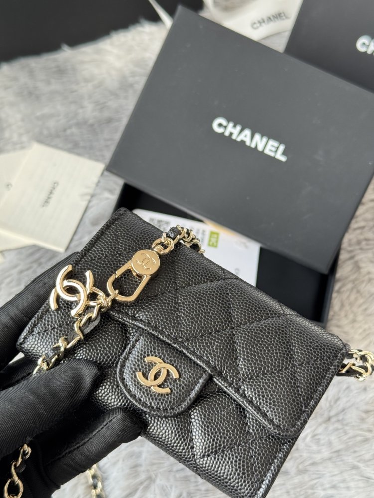 Сумка кошелек на цепочке фото 5