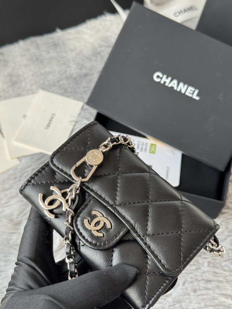 Сумка кошелек на цепочке фото 5