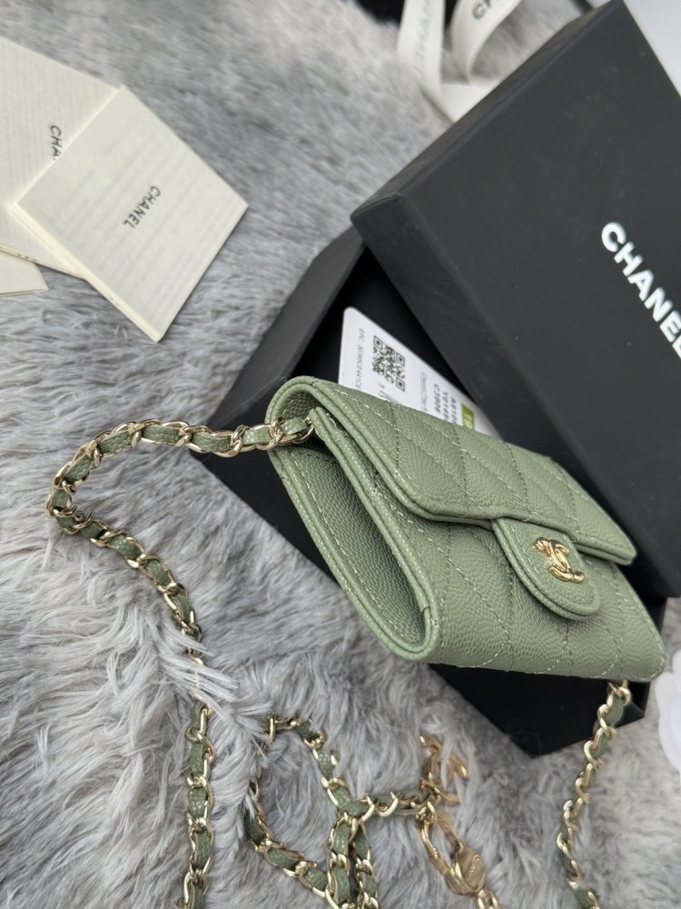 Сумка кошелек на цепочке фото 6