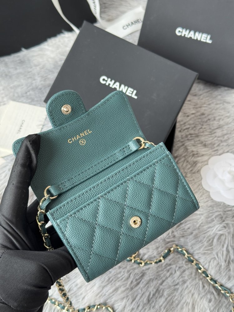 Сумка кошелек на цепочке фото 6