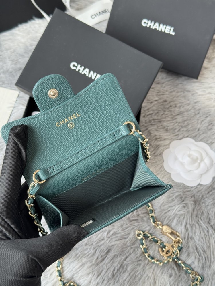 Сумка кошелек на цепочке фото 7