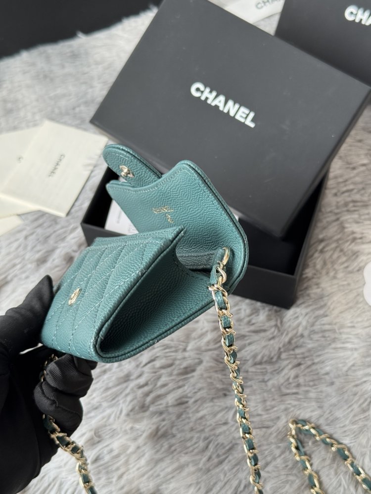 Сумка кошелек на цепочке фото 9