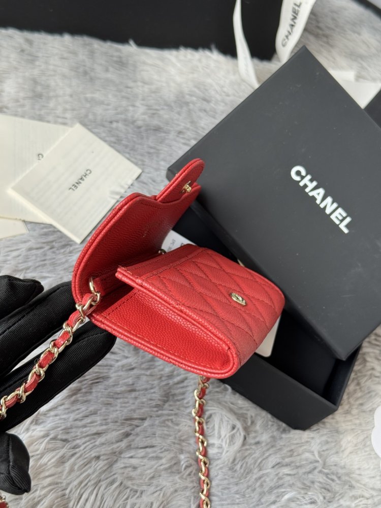 A bag purse on chain фото 9