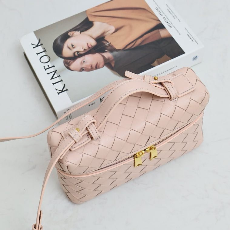 Сумка косметичка кожаная Bang Bang 22 см фото 4