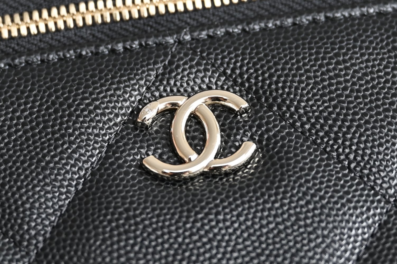 Сумка косметичка шкіряна Chanel 25K 19 см фото 6