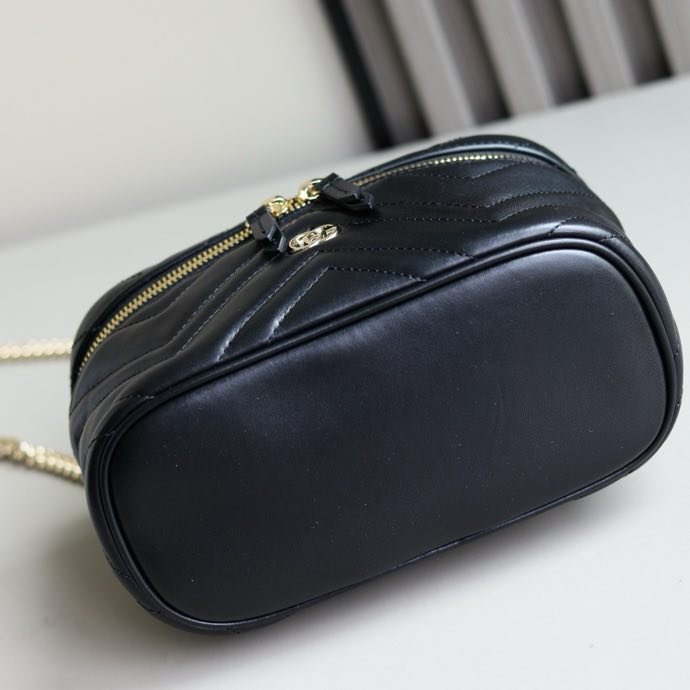 A bag beautician leather women's 19 cm фото 2