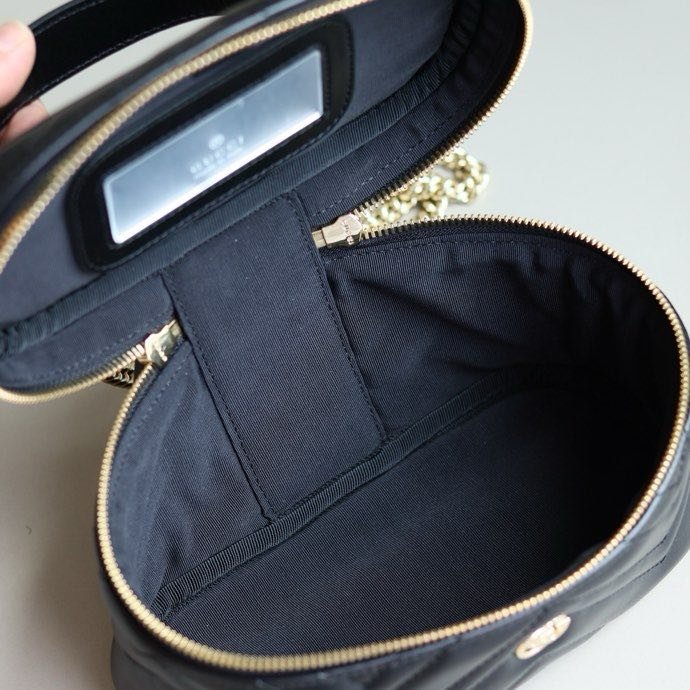 A bag beautician leather women's 19 cm фото 3