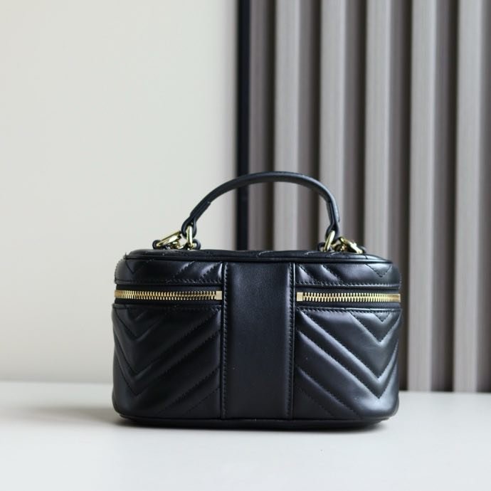 A bag beautician leather women's 19 cm фото 6