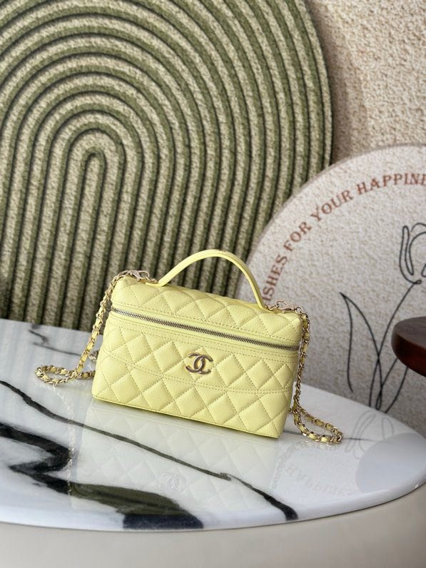 Сумка косметичка в стиле Coco Crush кожаная 17 см