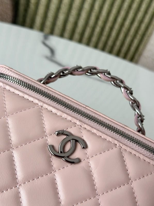 Сумка косметичка в стиле Coco Crush кожаная 17 см фото 2