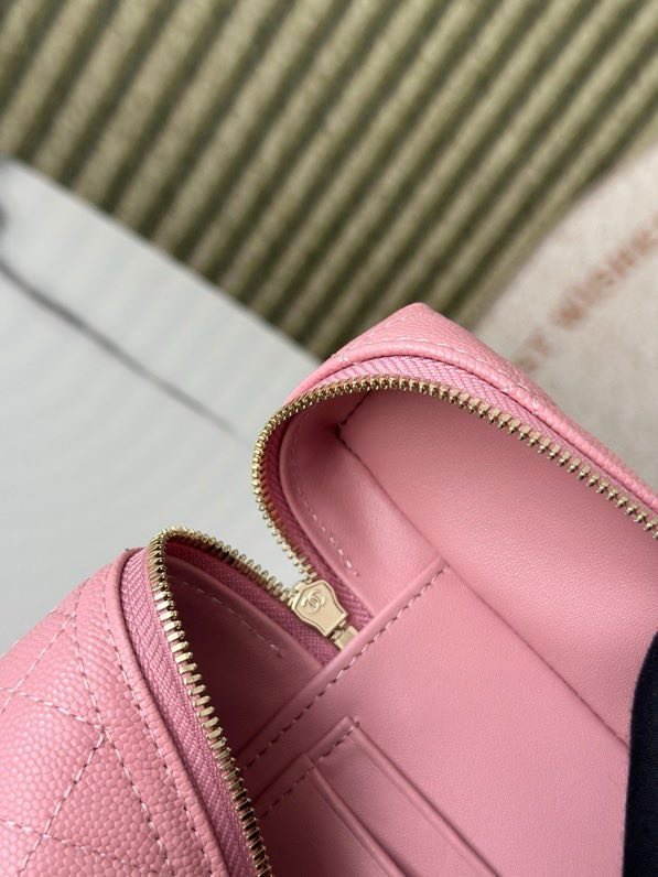 Сумка косметичка в стиле Coco Crush кожаная 17 см фото 2