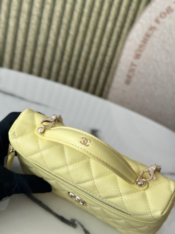 Сумка косметичка в стиле Coco Crush кожаная 17 см фото 2