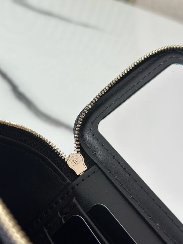 Сумка косметичка в стиле Coco Crush кожаная 17 см фото 8