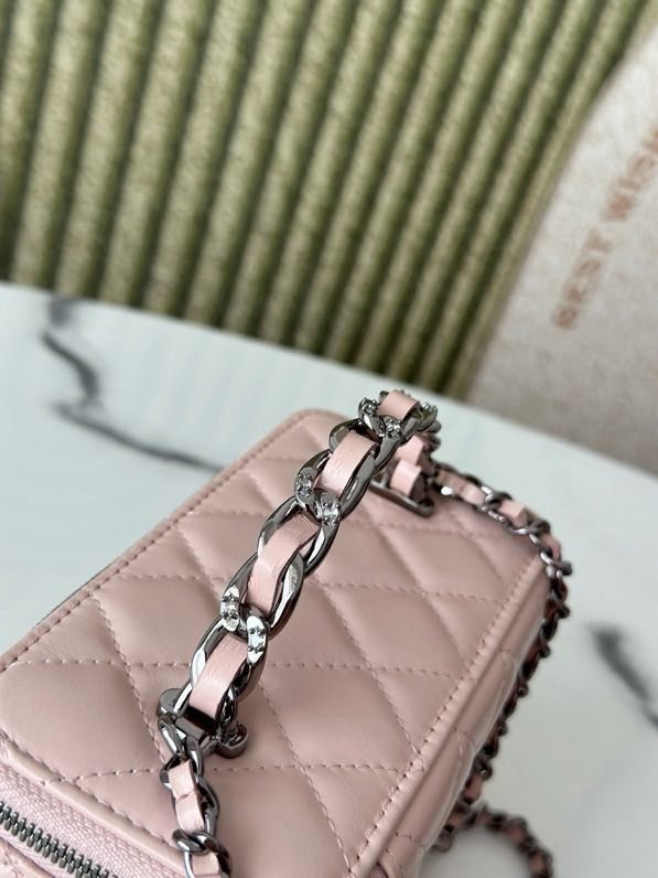 Сумка косметичка в стиле Coco Crush кожаная 17 см фото 9