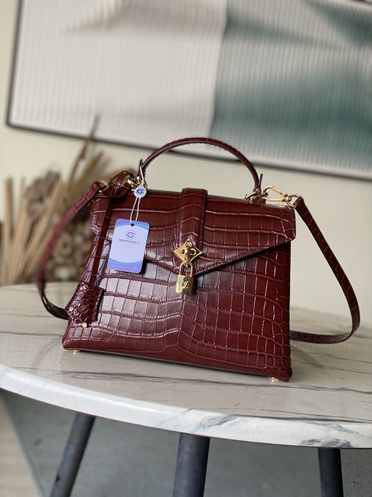 Сумка кожана Rose des Vents 27 см