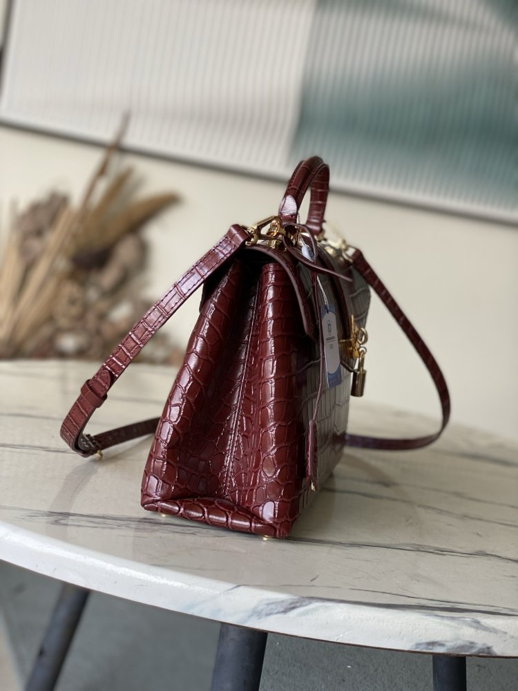 Сумка кожана Rose des Vents 27 см фото 2